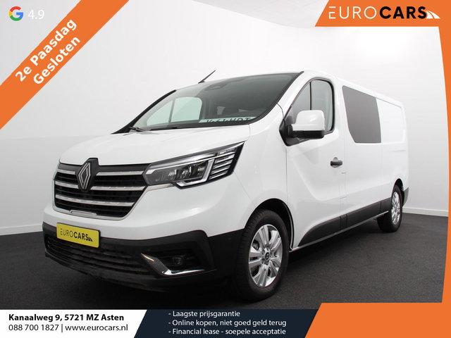 Renault Trafic - 2.0 Blue dC1 150PK L2H1 Advance Dubbele Cabine Navigatie Airco Lichtmetalen velgen Betimmering Trekhaak Camera Parkeer sensoren Dab