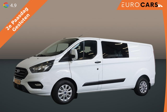 Ford Transit Custom - 300 2.0 TDCI L2H1 Trend Dubbele Cabine Automaat 5p | Airco | Navigatie | Bluetooth | Trekhaak