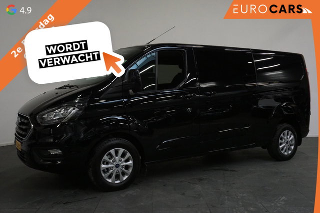 Ford Transit Custom - 300 2.0 TDCI L2H1 Limited Dubbele cabine Navigatie Airco 2 Schuifdeuren Trekhaak Parkeersensoren Carplay DAB