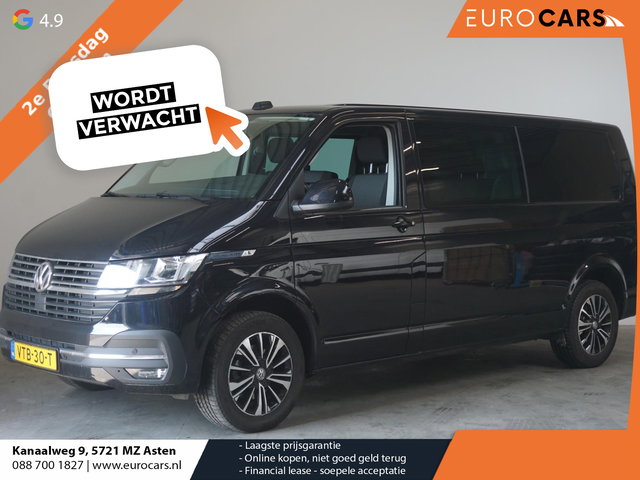 Volkswagen Transporter - 2.0 TDI L2H1 28 Dubbele Cabine Highline Automaat Airco Cruise Adaptief PDC LMV