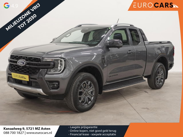 Ford Ranger - 2.0 EcoBlue Wildtrak Supercab Automaat Airco Trekhaak Cruise Control Apple Carplay/Android Auto