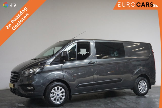 Ford Transit Custom - 300 2.0 TDCI Automaat L2H1 Trend Dubbele Cabine | Airco | Navigatie | Cruisecontrol | Camera | PDCVA | Trekhaak