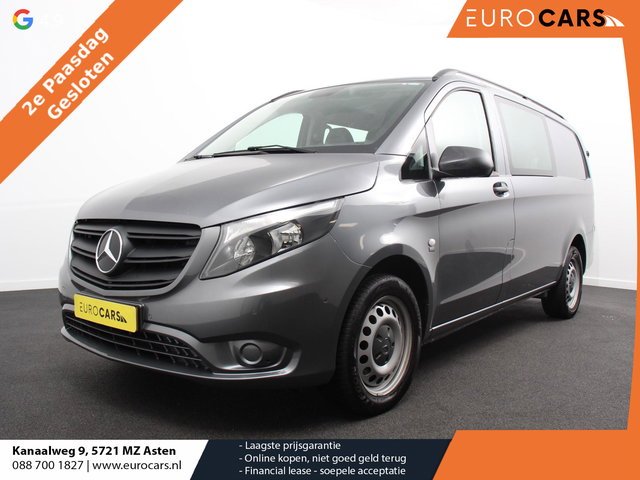 Mercedes-Benz Vito - 114 CDI Automaat Lang Dubbele Cabine 6p | Airco | Navigatie | Bluetooth | PDC | Trekhaak