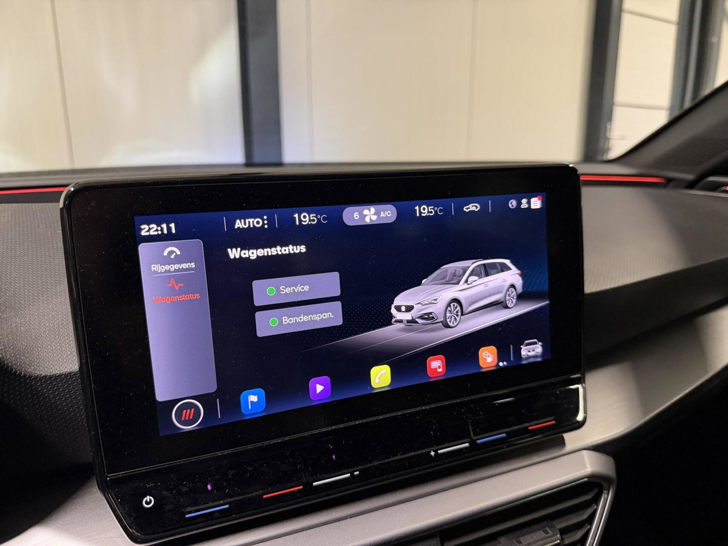 SEAT Leon Sportstourer Seat Leon 1.5 eTSI FR 150PK Virtual Sfeer Trekhaak Carplay