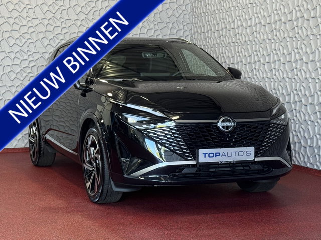Nissan QASHQAI - 1.3 MHEV 160PK TEKNA PLUS BOSE 20''LMV LEER ALCANTARA PANO MASSAGE BOSE STOEL/STUUR/RUIT VERW MATRIX.LED ELEK.KLEP HEADUP 20''LMV GOOGLE NAVI 2026 ✅Top Auto's Wijchen , 30 Jaar Specialist in Nissan  : Alle Type's : Tekna / Plus / N-Design / N-Connecta / L