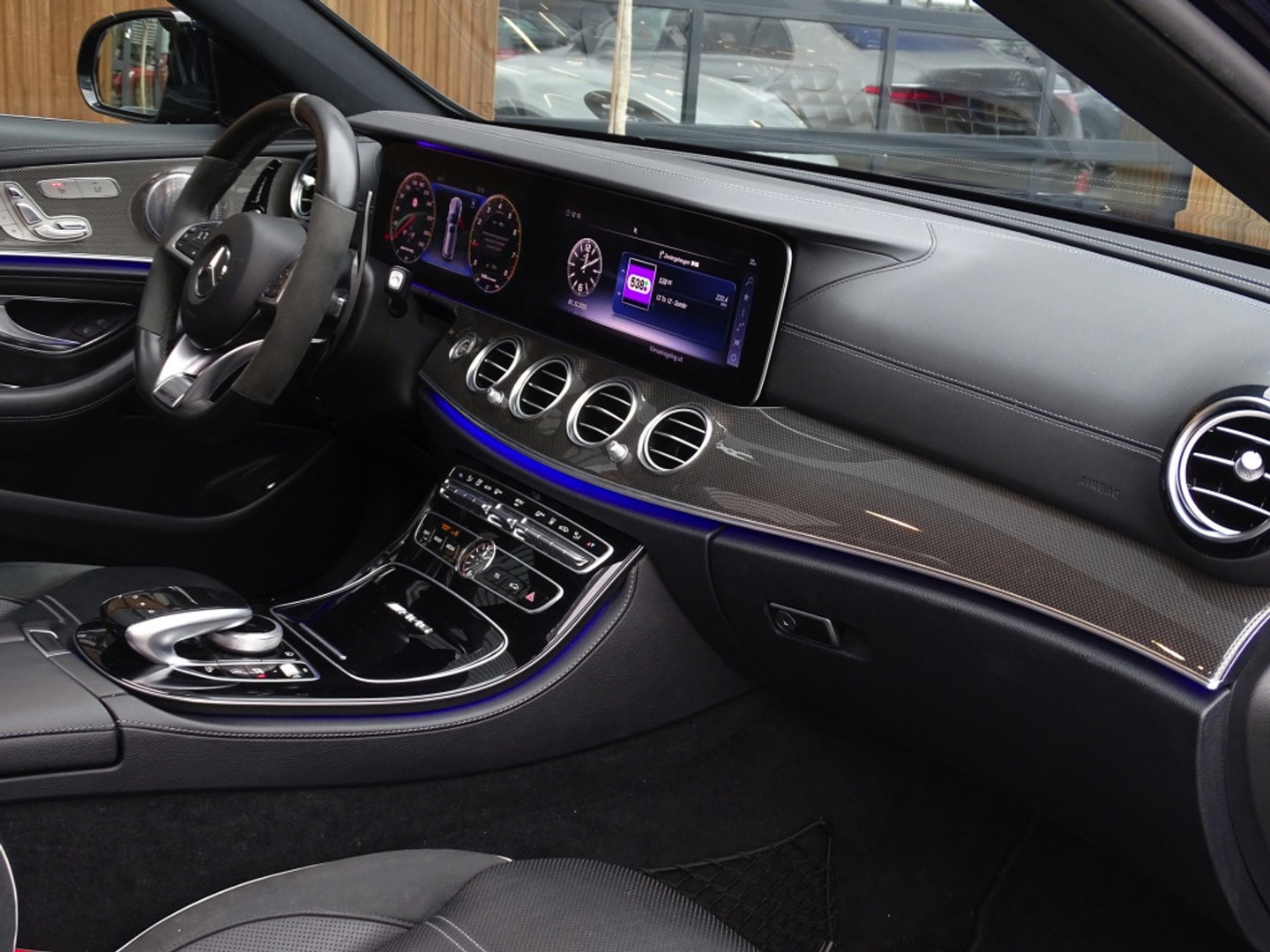 Mercedes-Benz E-Klasse Estate E63s AMG V8 613PK 4-Matic / Carbon / Pano / 360 / Head-Up