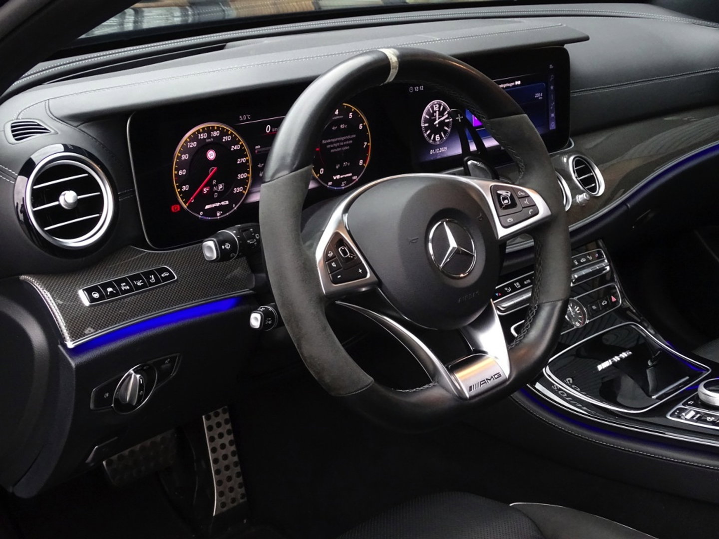Mercedes-Benz E-Klasse Estate E63s AMG V8 613PK 4-Matic / Carbon / Pano / 360 / Head-Up