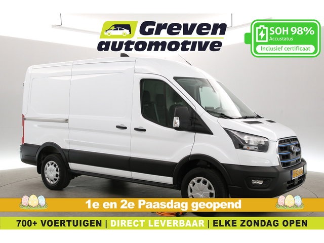 Ford E-Transit - L2H2 Trend 68 kWh | Snelladen | SOH 98% | Airco | Camera | 3 Zits | Cruise | Carplay | Navi