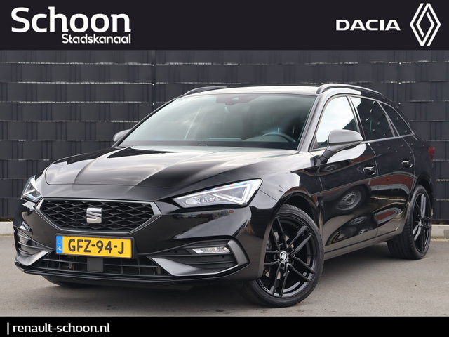 SEAT Leon - Sportstourer 1.5 eTSI FR Business Intense | Adap. Cruise | Stoel-/Stuurverwarming | Elek. Klep | Navigatie