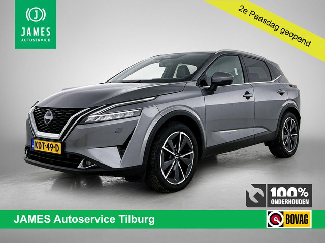Nissan QASHQAI - 1.3 MHEV Xtronic Tekna Plus PANORAMADAK | LEER | MEM. STOEL | MASSAGE | BOSE
