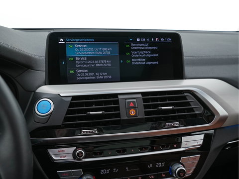 BMW iX3 High Executive 80 kWh [ 3-Fase -11kW] {SOH-98%} (INCL-BTW) Aut. *PANO | LEATHER | HARMAN/KARDON | FULL-LED | BLINDSPOT | MEMORY-PACK | DIGI-COCKPIT | HEATED-SPORTSEATS | KEYLESS | TOPVIEW | DAB+ | NAVI-FULLMAP | HEAD-UP | ...