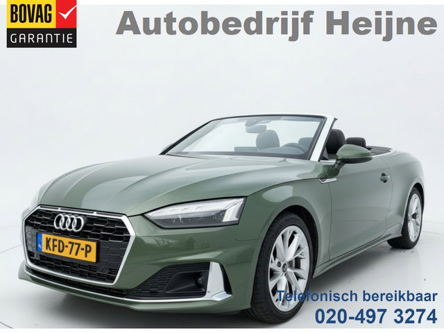 Audi A5 - Cabriolet 40 TFSI 204PK S-TRONIC ADVANCED EDITION CAMERA/NAVI/LEDER