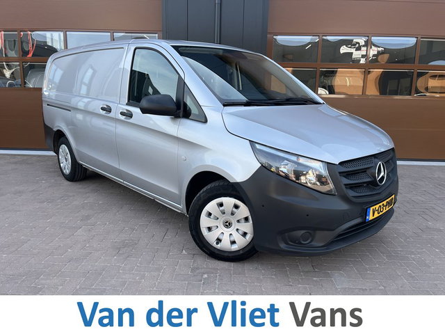 Mercedes-Benz Vito - 114 CDI E6 Automaat Lang Lease €346 p/m, Airco, Navi, Carplay, PDC, Camera, Volledig onderhoudshistorie aanwezig