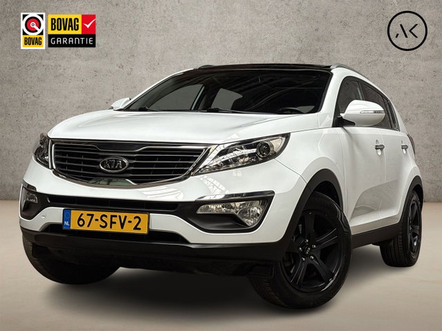 Kia Sportage - 2.0 X-ecutive Sport (SCHUIFDAK, NAVIGATIE, CLIMATE, LEDER, SPORTSTOELEN, TREKHAAK, CRUISE, GETINT GLAS, NIEUWSTAAT)