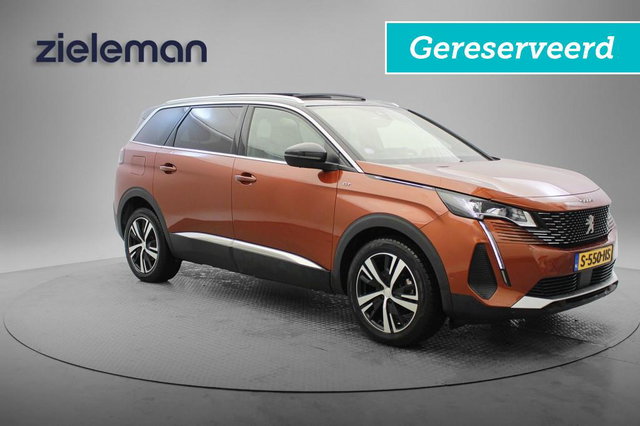 Peugeot 5008 - 1.2 PureTech GT-Line 7 Persoons - Panorama, Trekhaak, Digitaal Cockpit, Carplay,GERESERVEERD!!!