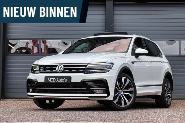 Volkswagen Tiguan - 2.0 TSI 4Motion 2x R-Line /LED/PANODAK/360 CAMERA/VIRTUAL/MEMORY/STOELVERW./LEDER!