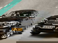 BMW 1 Serie - 120i Sport Line Shadow High Executive 184Pk Automaat (SCHUIFDAK, GROOT NAVI, DEALER ONDERHOUDEN, MEMORY SEATS, LEDER, STUUR/STOELVERWARMING, PARKEERSENSOREN, TREKHAAK, NIEUWSTAAT)