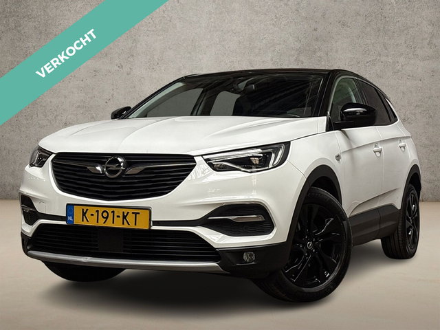 Opel Grandland X - 1.2 Turbo Sport (APPLE CARPLAY, GROOT NAVI, ZWART DAK, CLIMATE, CAMERA, LEDER, SPORTSTOELEN, CRUISE, GETINT GLAS, NIEUWSTAAT)