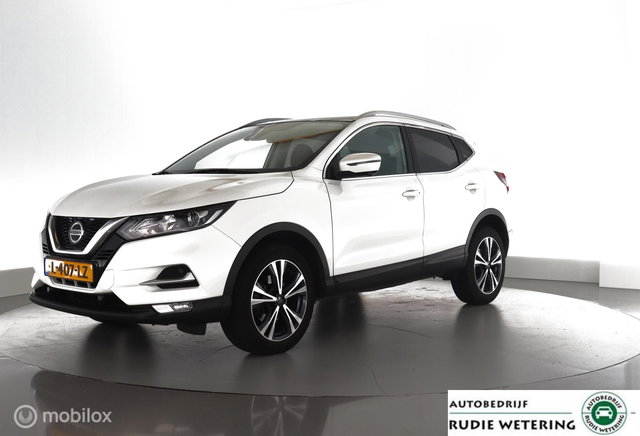 Nissan QASHQAI - 1.3 158PK Automaat Design Edition pano|trekhaak|nav|cam|lmv18