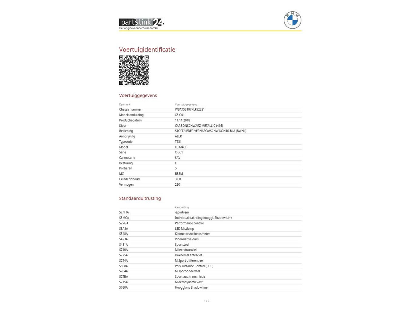 BMW X3 M40i xDrive l Head-Up l D.A.P l Panoramadak