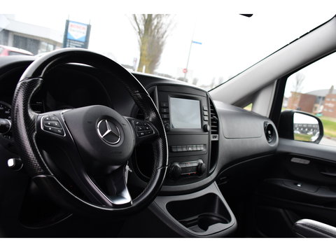 Mercedes-Benz Vito 116 CDI L3 DC PB Edition Camera, Cruise, Carplay, LED, Leder, 2 x Schuifdeur, Automaat, Stoelverwarming, 164pk, Trekhaak, Uniek!