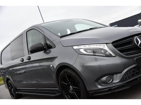 Mercedes-Benz Vito 116 CDI L3 DC PB Edition Camera, Cruise, Carplay, LED, Leder, 2 x Schuifdeur, Automaat, Stoelverwarming, 164pk, Trekhaak, Uniek!