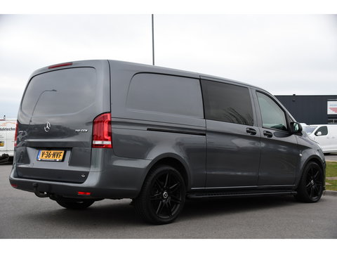 Mercedes-Benz Vito 116 CDI L3 DC PB Edition Camera, Cruise, Carplay, LED, Leder, 2 x Schuifdeur, Automaat, Stoelverwarming, 164pk, Trekhaak, Uniek!