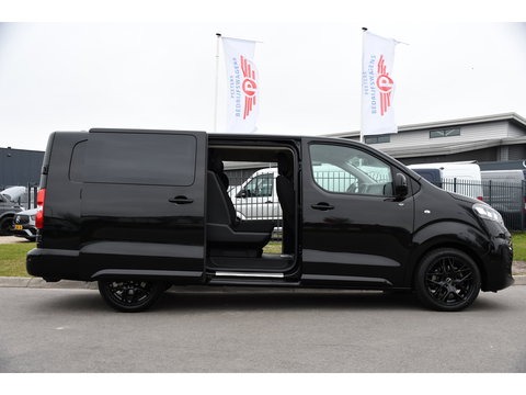 Opel Vivaro 2.0 CDTI L3H1 DC Black Edition Camera, Cruise, Carplay, Stoelverwarming, 2 x Schuifdeur, Sensoren, Clima, Trekhaak, multimedia, Uniek!
