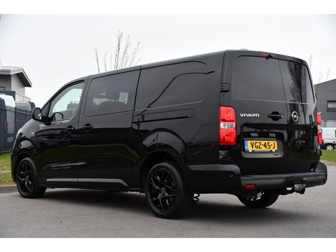 Opel Vivaro 2.0 CDTI L3H1 DC Black Edition Camera, Cruise, Carplay, Stoelverwarming, 2 x Schuifdeur, Sensoren, Clima, Trekhaak, multimedia, Uniek!