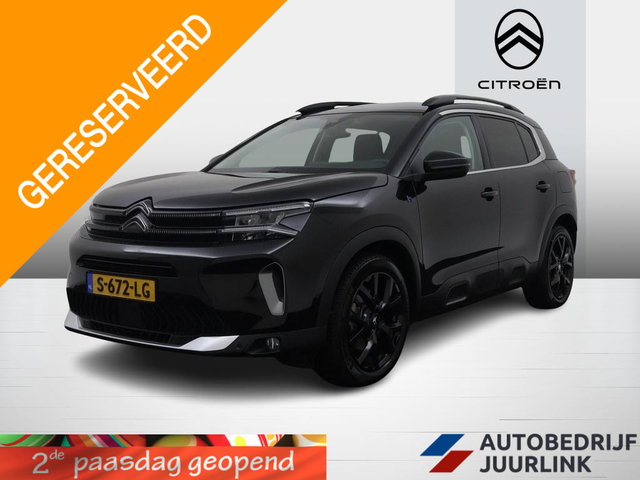Citroën C5 Aircross - 1.6 Plug-in Hybrid Automaat 225pk Shine Trekhaak /Leder/Nav/Camera/Blindspot/Led/Winterpakket/Vc/CarPlay/Comfort.Stoelen.