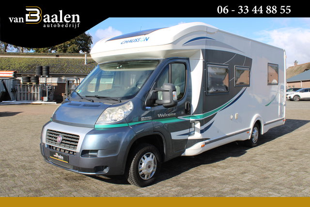 Chausson 79 EB - TITANIUM HEFBED QUEENSBED NAVI 62000KM!!!