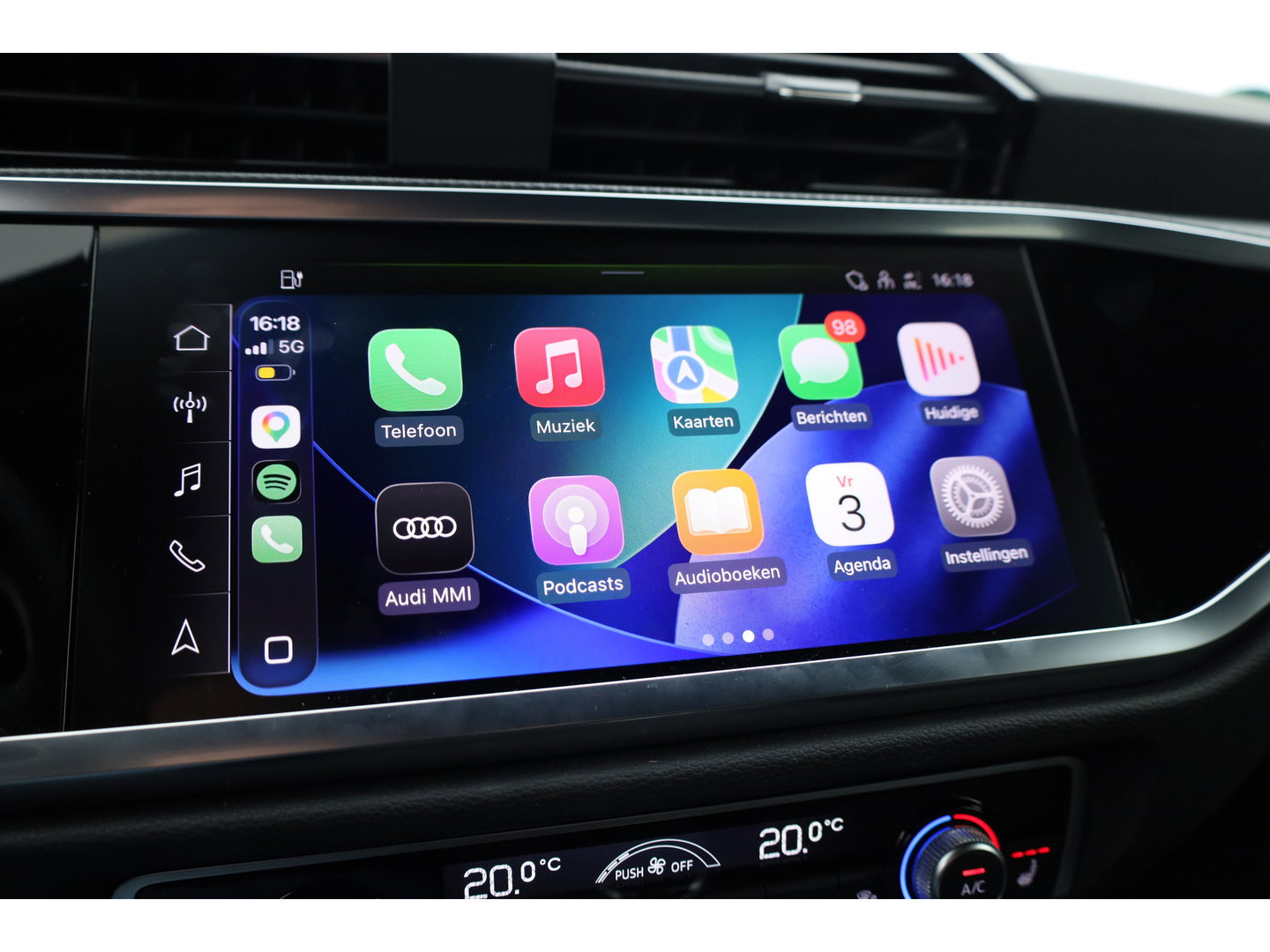 Audi Q3 Sportback 45 TFSI e S Edition | Leder | Camera | Adapt. Cruise | Apple CarPlay | 20'' | Sportstuur | Keyless