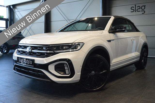 Volkswagen T-Roc - Cabrio 1.5 TSI 3X R-LINE Black Style leer trekhaak 19 inch 150 pk !!