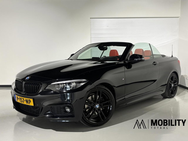 BMW 2 Serie - Cabrio 220i M Sport 184pk AUT LCI|Facelift|H&K|18''|Leder|Camera|Navi|Shodowline|