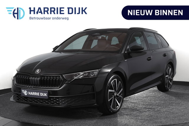 Škoda Octavia - Combi 1.5 TSI MHEV 150 PK Sportline Tour | Elek. Trekhaak | Matrix Led | Adapt. Cruise | Winterpakket | 13 inch Navi | Camera | NAV + App. Connect | ECC | Elek. Klep | LM 18" | 1414
