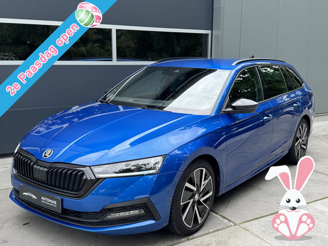 Škoda Octavia - Combi 1.0 e-TSI 110PK DSG Sport Business LED Climate control Sportstoelen Stuurverwarming 18" Velgen