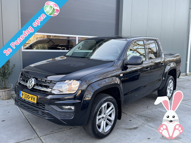 Volkswagen Amarok - 3.0 TDI 204pk V6 4Motion Plus Cab Comfortline Trekhaak Navigatie Stoelverwarming Apple Carplay 3500 kilo trekgewicht