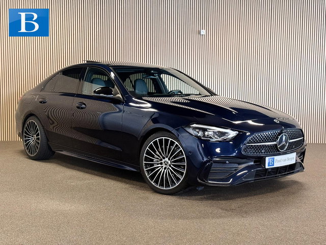 Mercedes-Benz C-Klasse - 200 AMG STYLING-NIGHT-TREKHAAK-PANORAMA-ORIG NL-COMPLEET