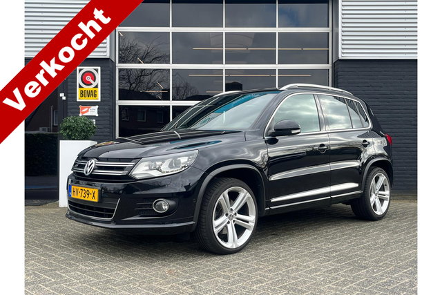 Volkswagen Tiguan - 1.4 TSI 3X R-Line, Automaat, Pano, Bluetooth, Cruise, Navi, Trekhaak, NAP
