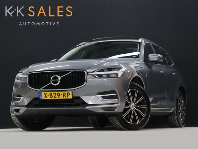 Volvo XC60 - 2.0 T8 Twin Engine AWD Momentum [SCHUIFKANTELDAK, APPLE CARPLAY, ANDROID, ELEKTRISCH VERSTELBARE STOELEN, STUURVERWARMING, STOELVERWARMING, VOL LEDER, CRUISE, CLIMATE, NIEUWSTAAT]