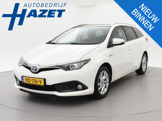 Toyota Auris - 1.8 HYBRID AUT. LEASE PRO + PANORAMA | CAMERA | BTW | NAVIGATIE | DAB
