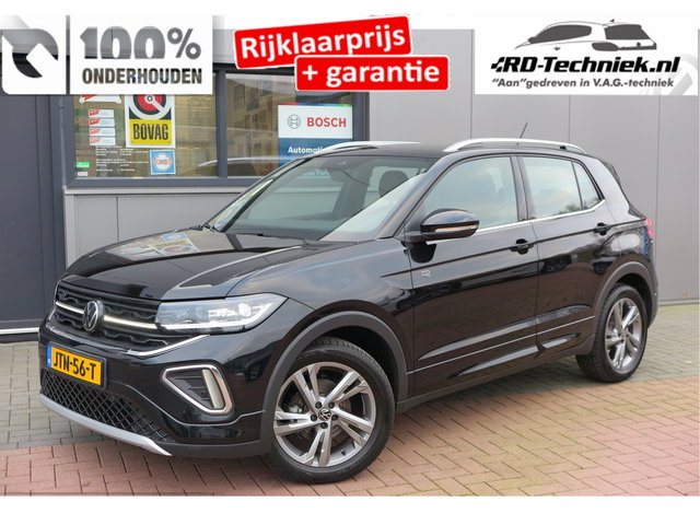 Volkswagen T-Cross - 1.0 TSI 116pk DSG R-Line, Virtual cockpit, Camera , Stoelverwarming, Navigatie , Led, LMV etc. (fabrieksgarantie t/m 01-2027)