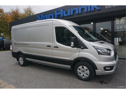 Ford Transit 350L L3H2 Limited AUT-10 RWD 165PK BPM VRIJ 3.5T Trekhaak, Navi, Adap. Cruise, 360° Cam!! NR. A207