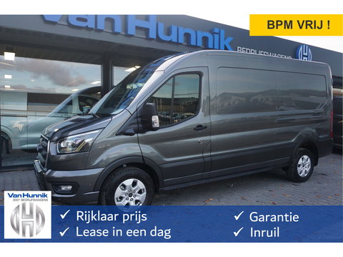 Ford Transit 350L L3H2 Limited AUT-10 RWD 165PK BPM VRIJ 3.5T Trekhaak, Navi, Adap. Cruise, 360° Cam!! NR. A197