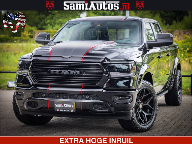 Dodge Ram 1500 - GT HULK | 5.7 V8 HEMI | VIRTUAL COCKPIT | HEAD-UP | ADAPTIVE CRUISE | 360 CAMERA | TRX PACK | Comfortabele Dubbele Cabine met Royale 5 Zitplaatsen | BPM vrij