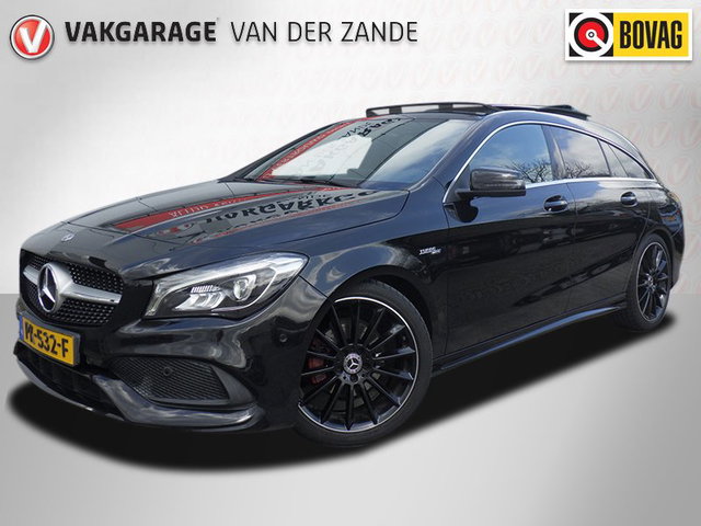 Mercedes-Benz CLA - Shooting Brake 180 AMG AUT, Panodak, Camera, Leder Two Tone, Compleet, NL/NAP!