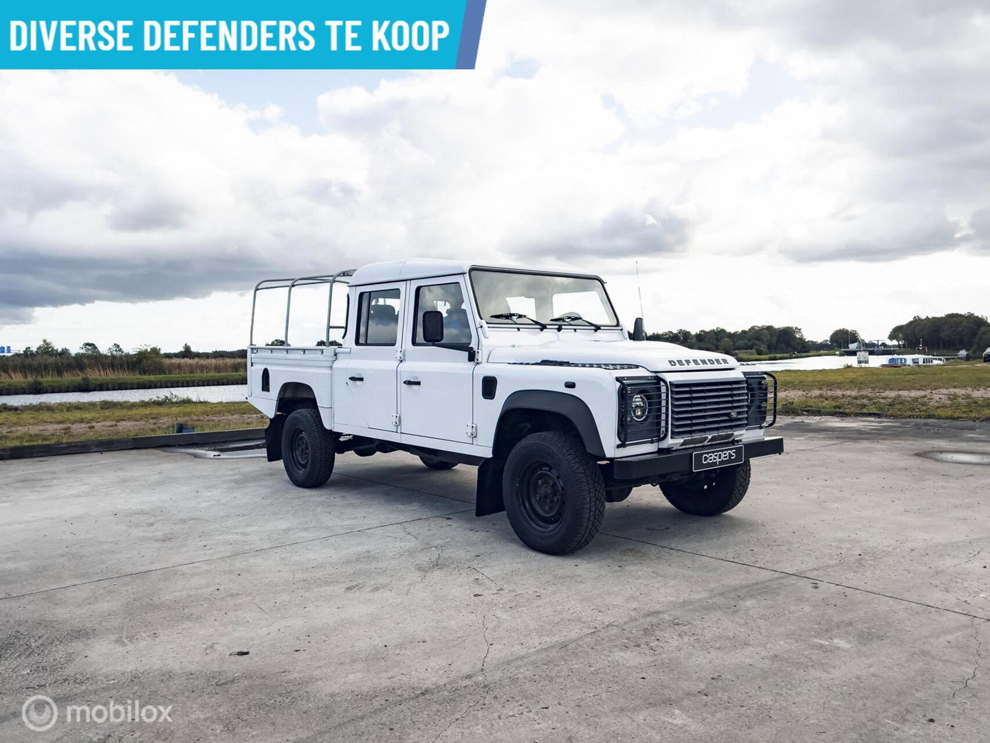 Land Rover Defender 130 E Crew Cab | Euro 5 | Grijs kent.