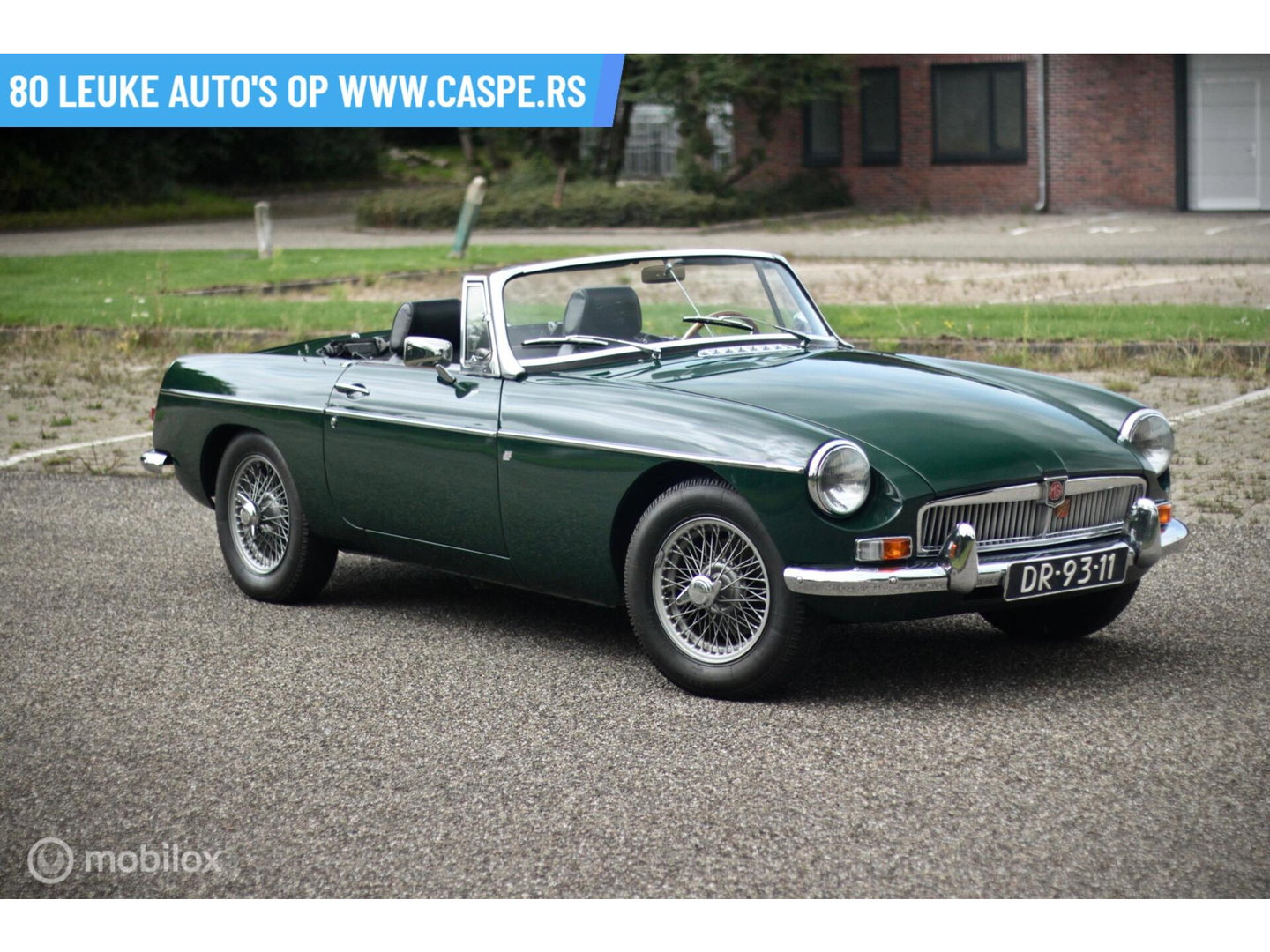 MG B 1.8 Roadster stalen 'uitzonderlijke staat'!
