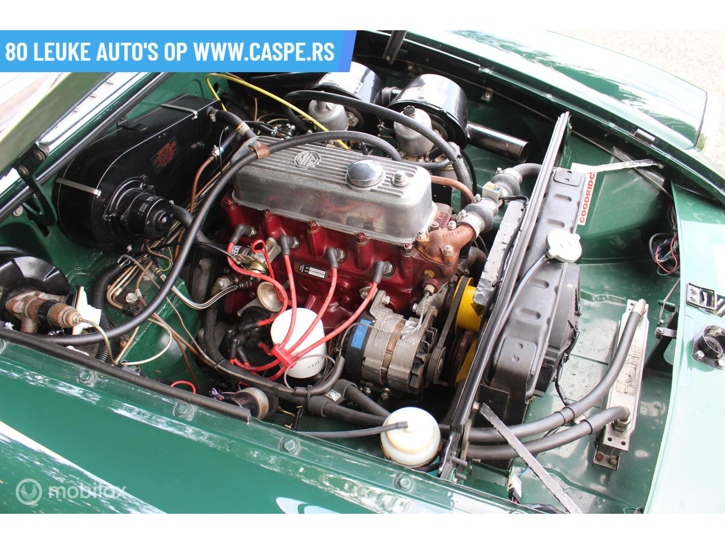 MG B 1.8 Roadster stalen 'uitzonderlijke staat'!