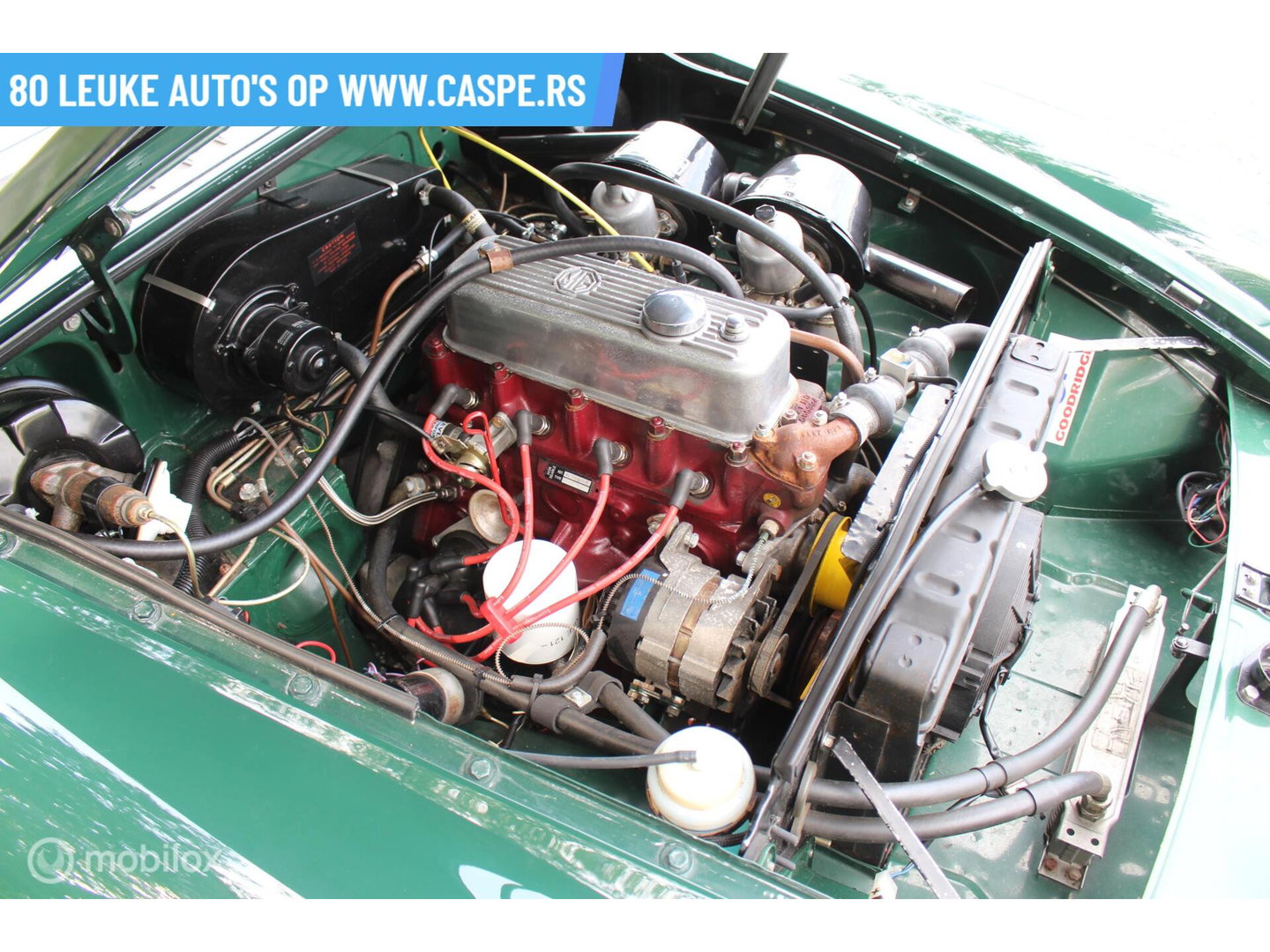 MG B 1.8 Roadster stalen 'uitzonderlijke staat'!